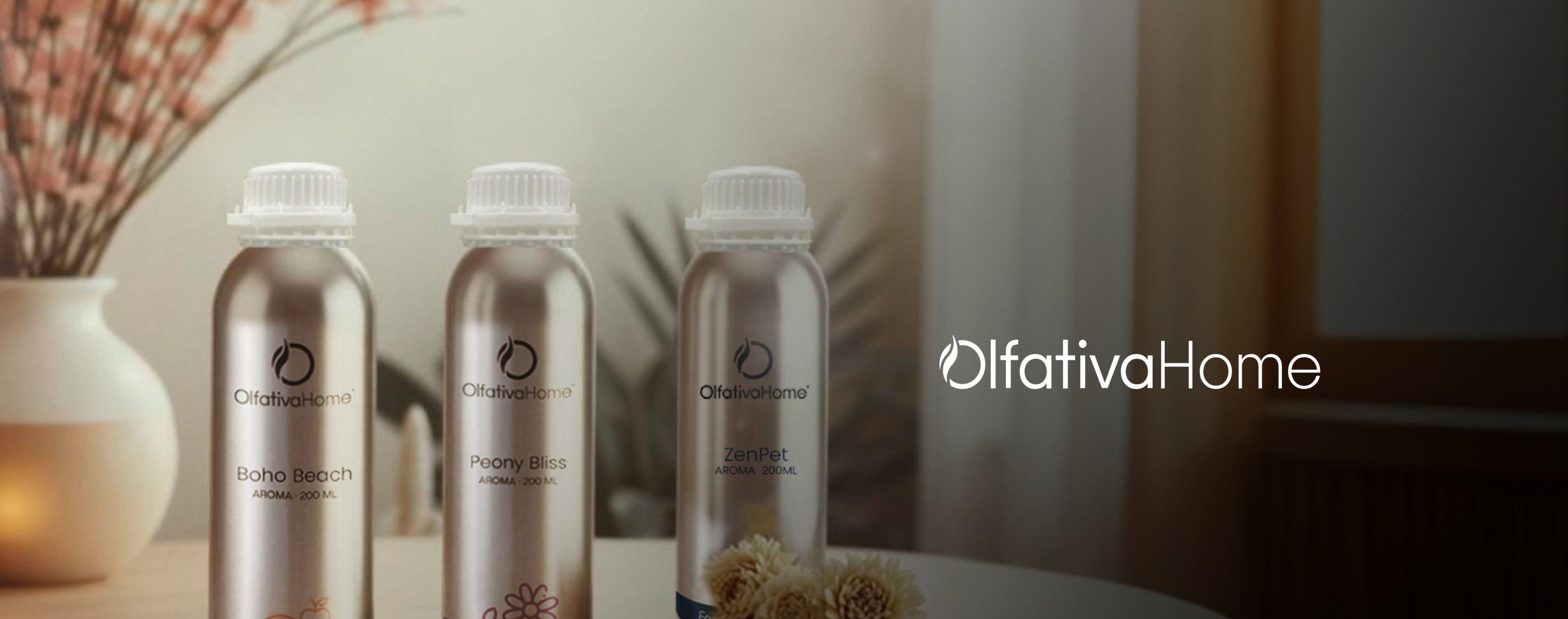 Natural essential oils for diffuser, home luxury