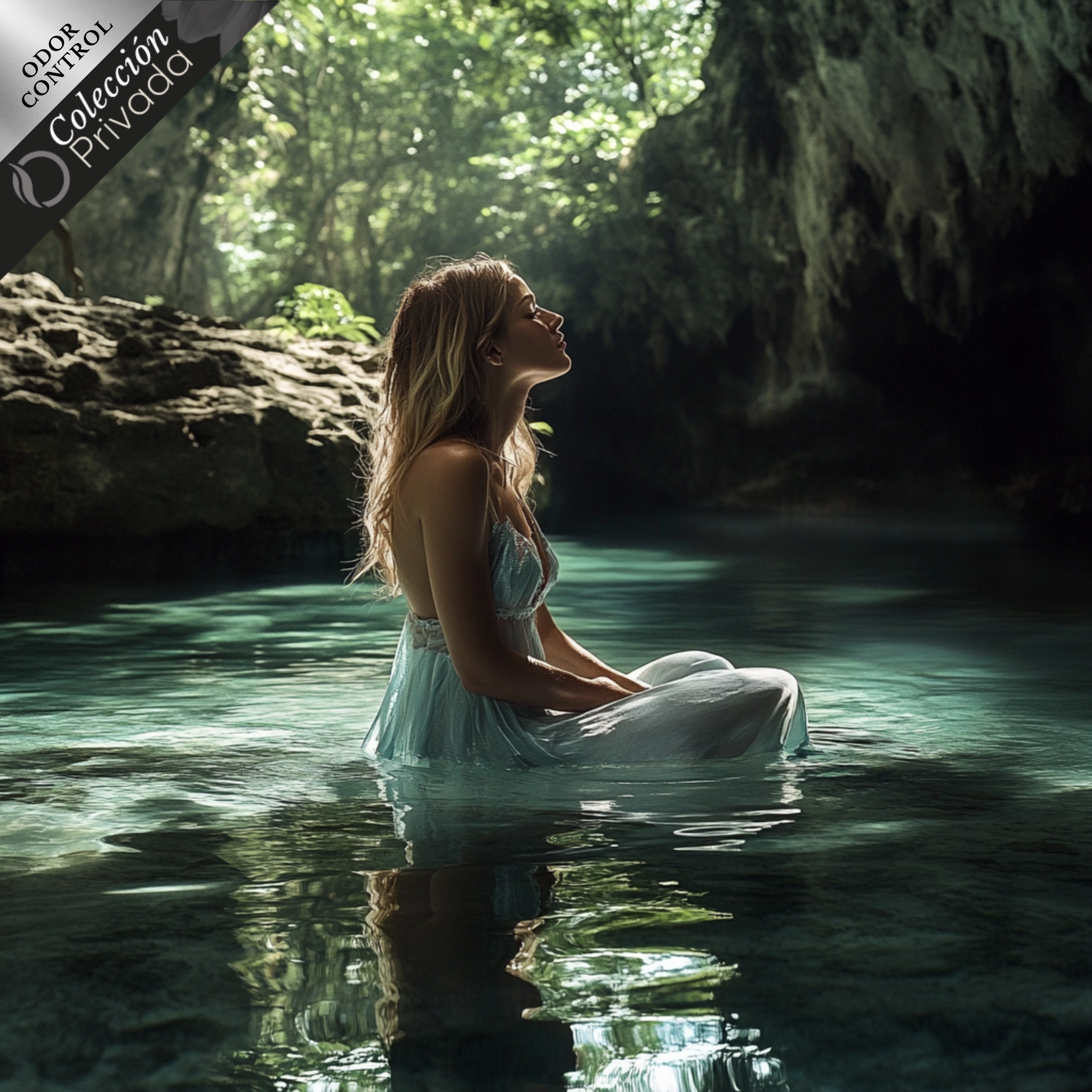 Azur Car Air Freshener (Eucalyptus and Violets)