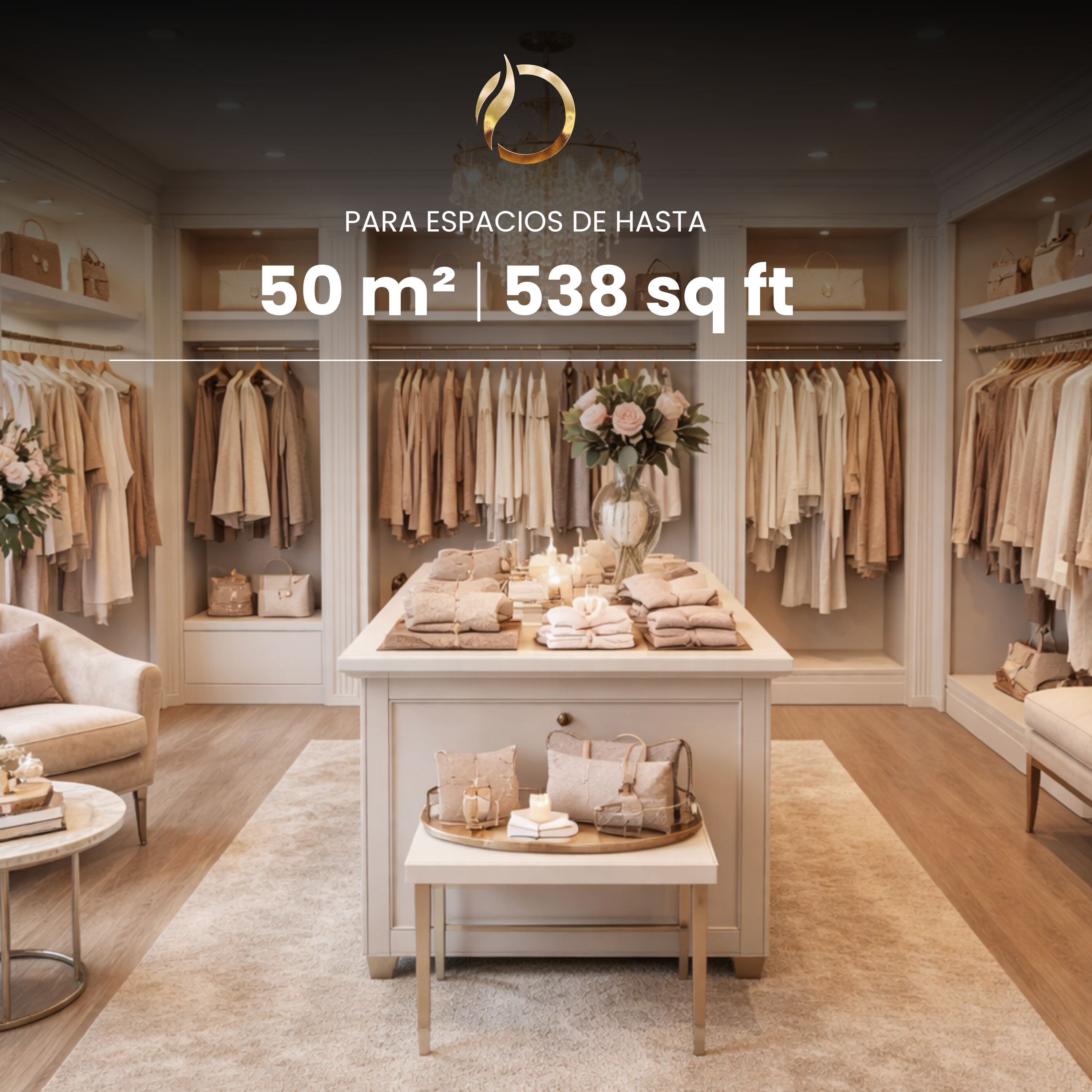 Aromatization service for spaces up to 50 m2