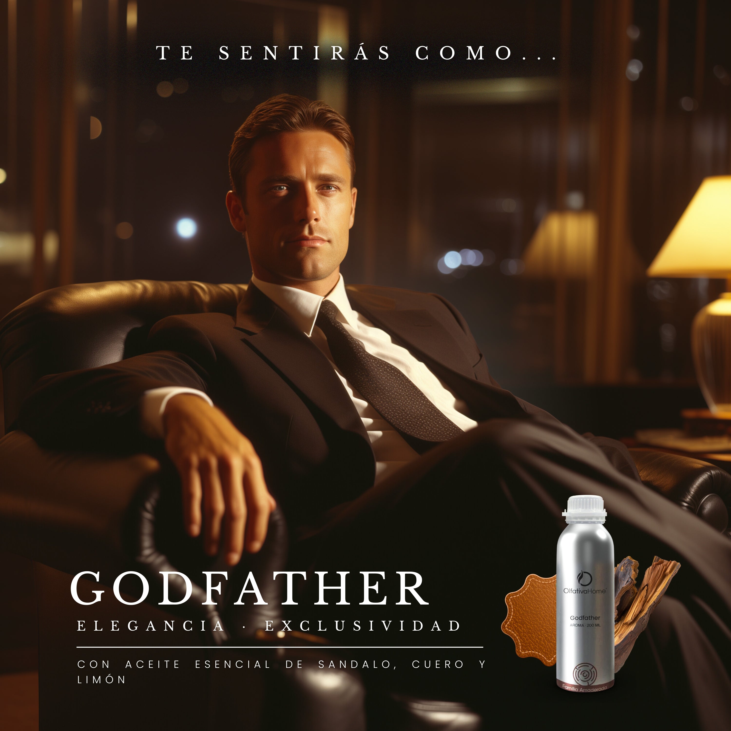 Godfather Subscription (Sandalwood - Leather)