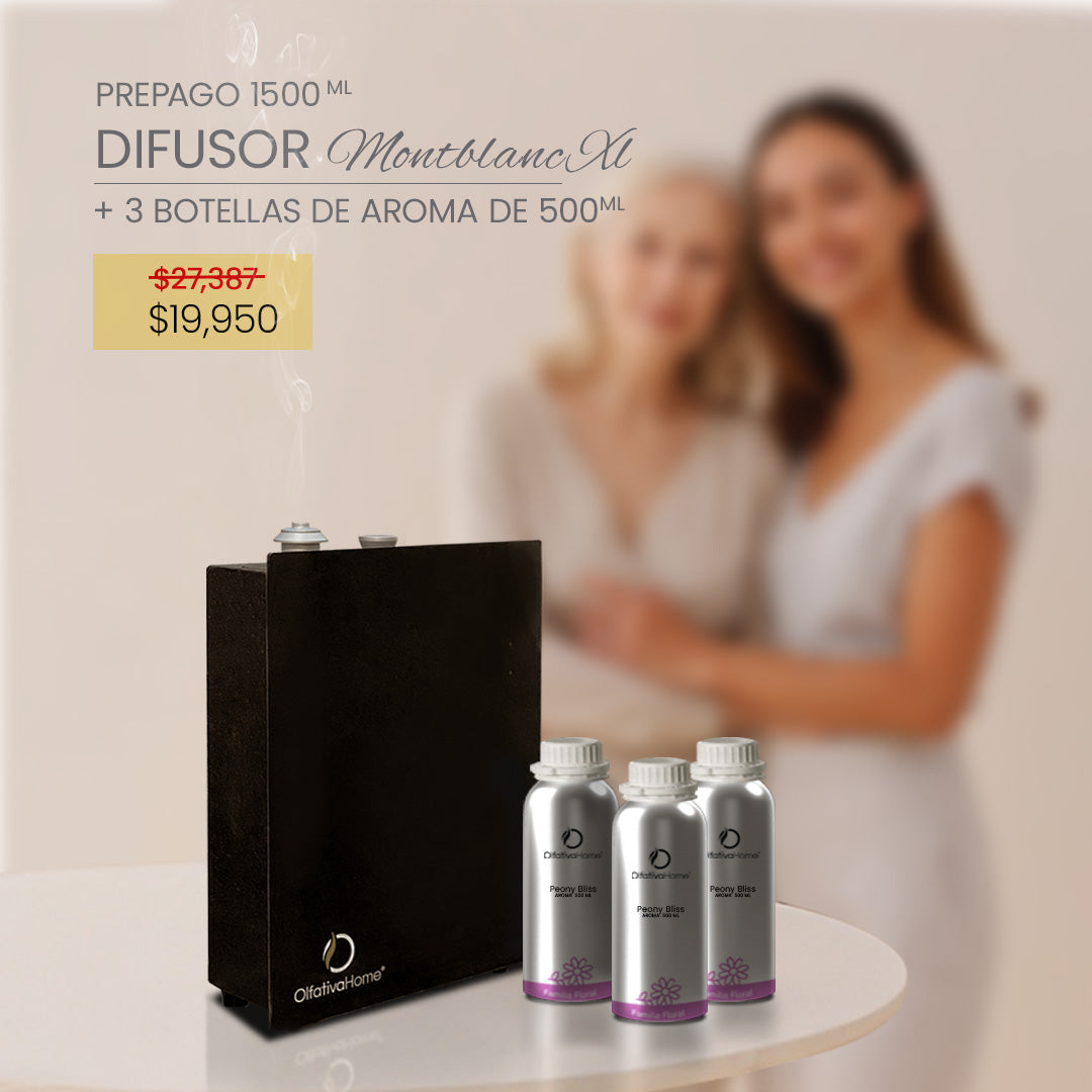 Montblanc XL diffuser + 500 ml subscription with prepayment (3 refills)