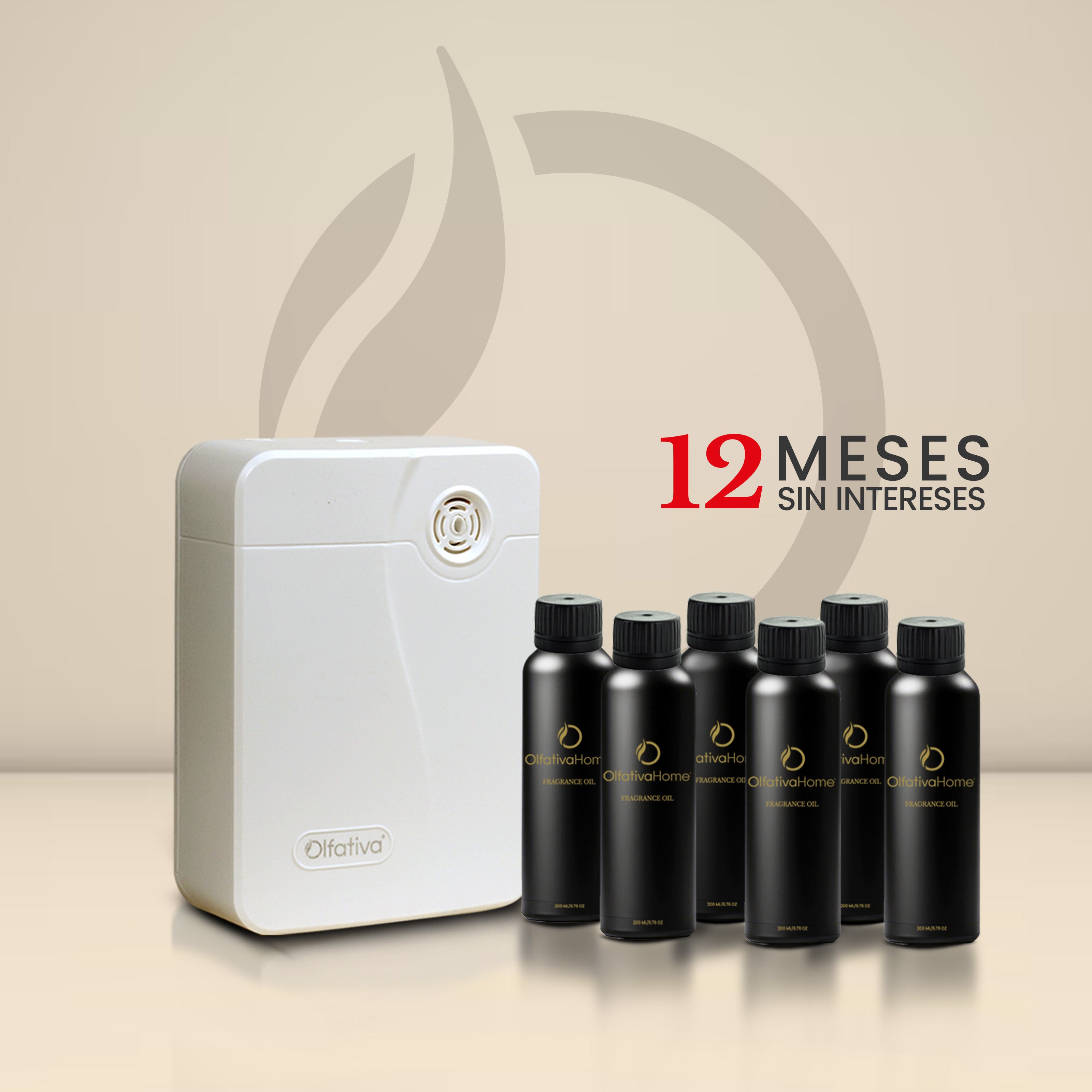 Fitz Diffuser : Premium Set with 6 aromas of 200 ml + MSI