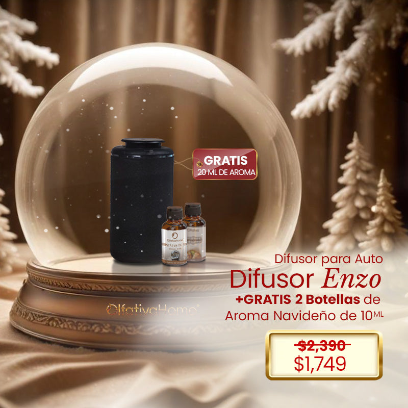 Enzo Diffuser + 2 Aromas of 10 ml