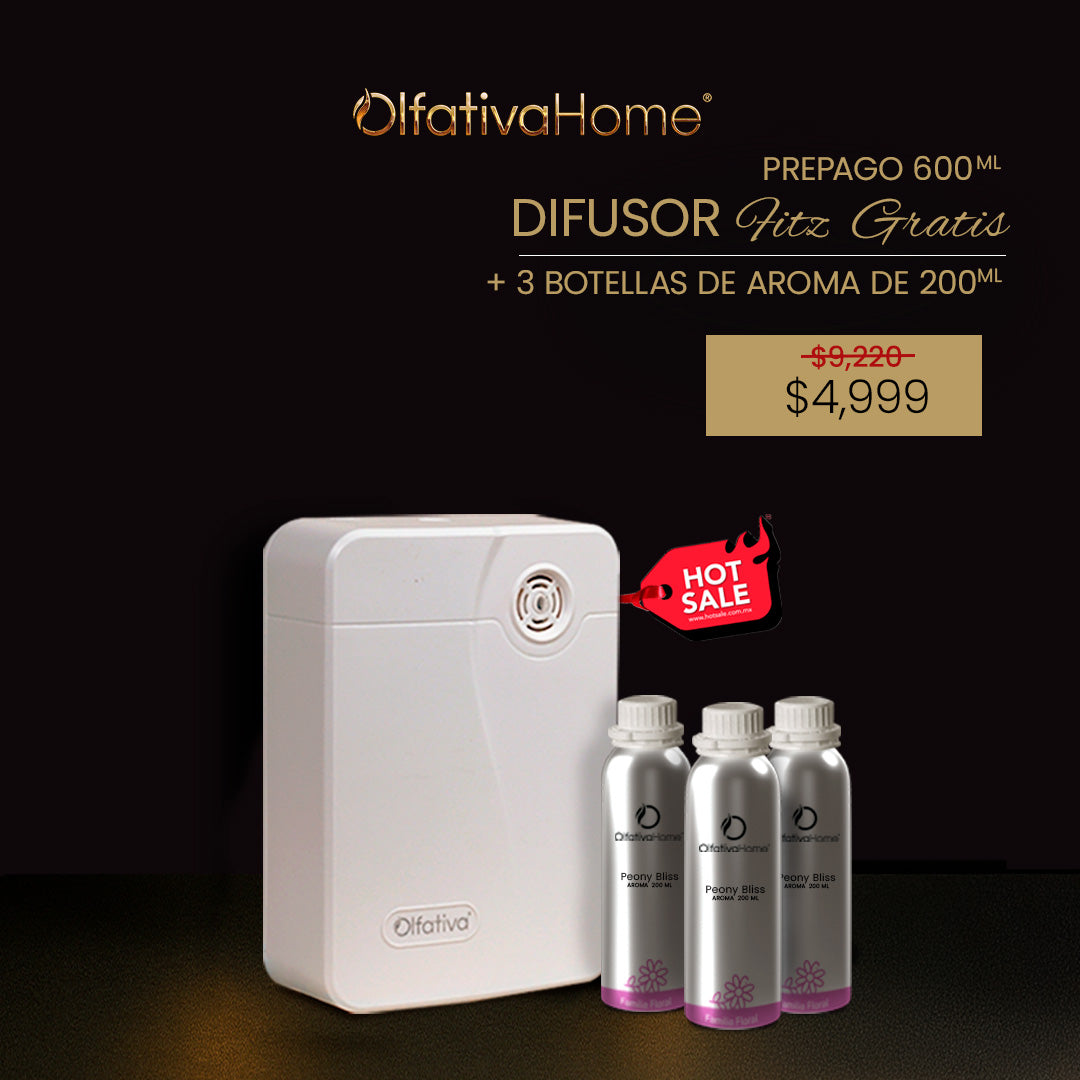 Free Fitz Diffuser with prepaid 3 scents