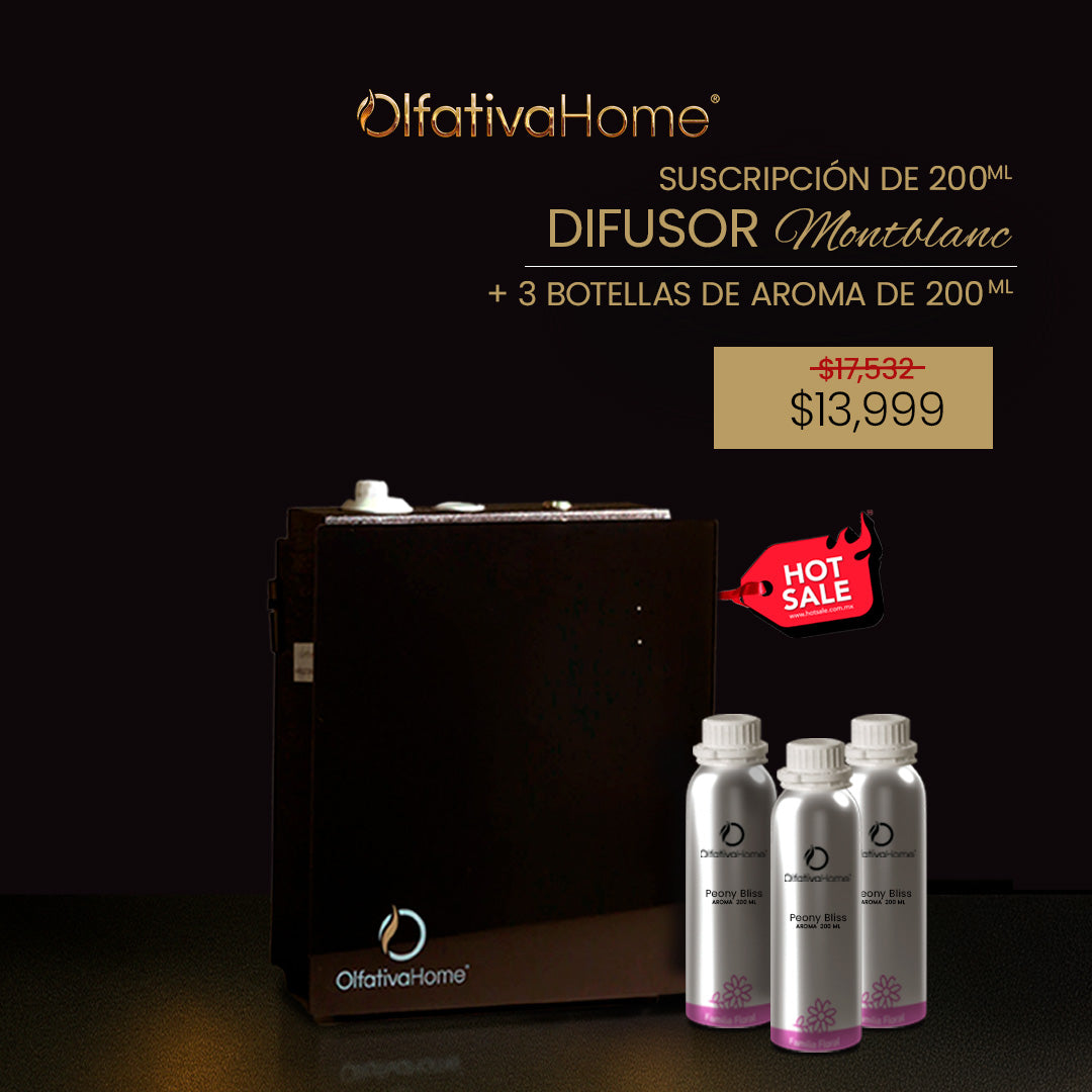 Montblanc Diffuser + Subscription 200 ml with prepayment (3 refills)