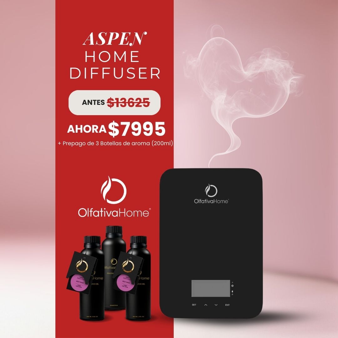 FREE Aspen Diffuser SET when you purchase a Refill Plan (3 x 200 ml fragrances)