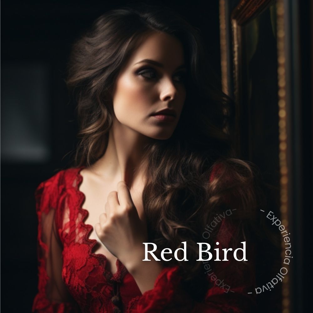 Red Bird Car Fragrance (Amber, Pink Pepper) - Olfativa Home