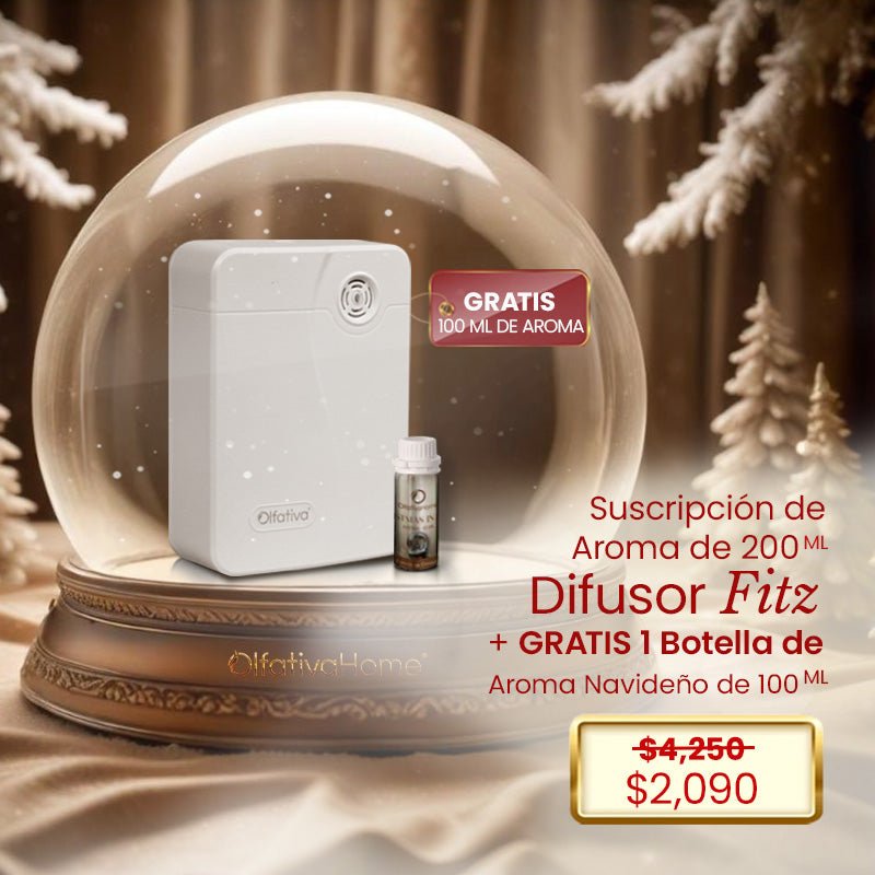 Fitz Diffuser with Subscription + Scent 100 ml at 50% discount - Olfativa Home