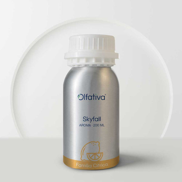 Skyfall aroma (bitter citrus and white amber)