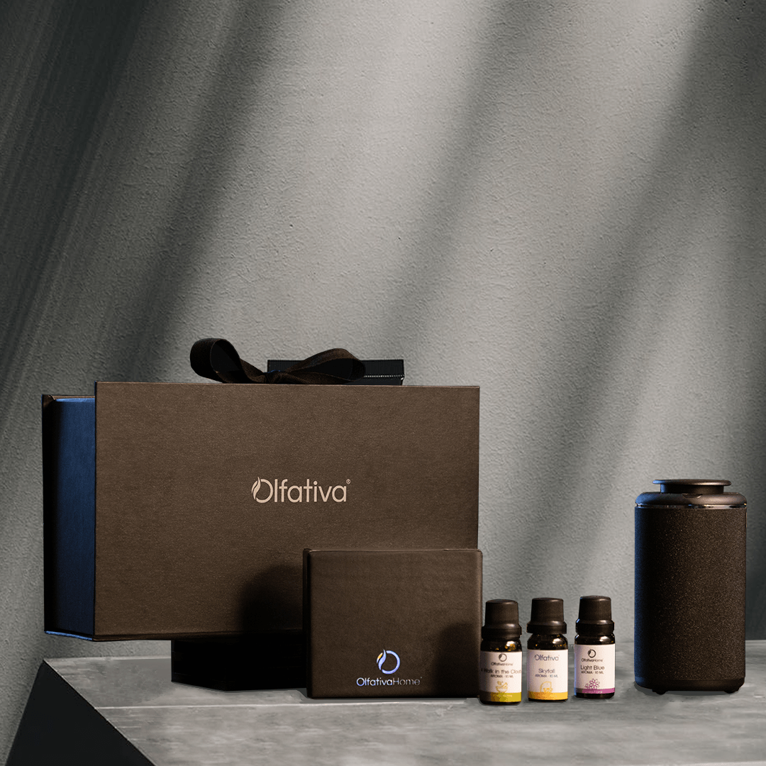 Enzo Diffuser Kit & 3 10 ml fragrances