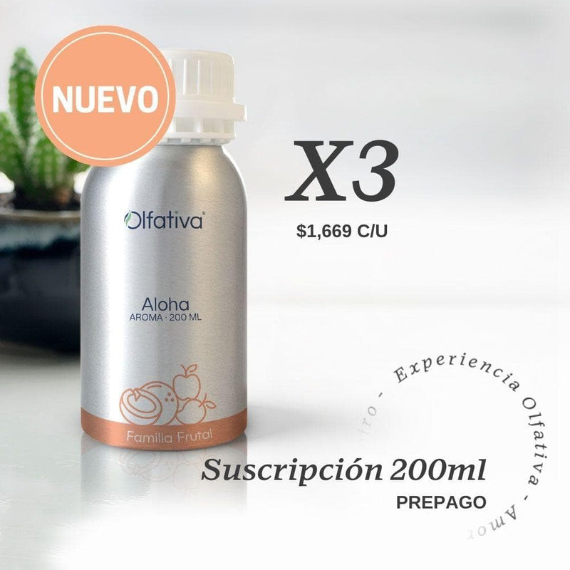200 ml subscription with prepayment (3 refills) + FREE shipping