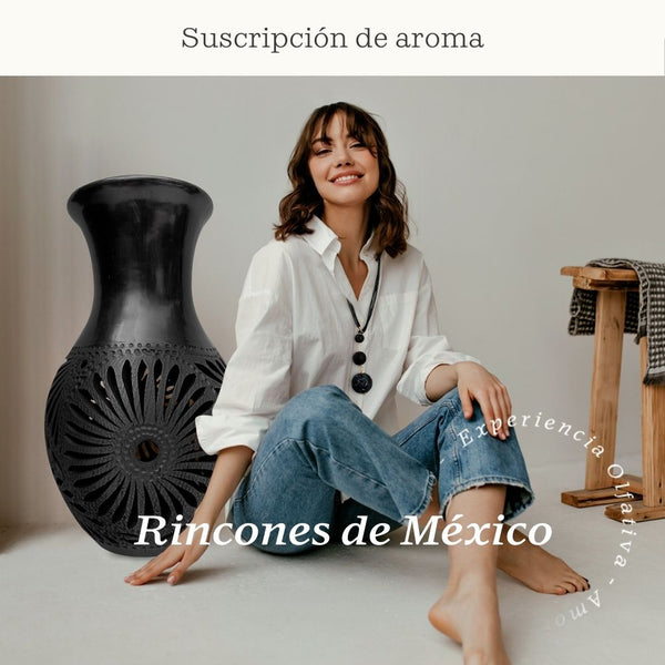 Subscription Rincones de México (Black Mud from Oaxaca, Vetiver) - Olfativa Home Subscription
